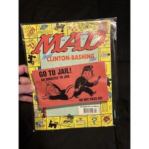 MAD Magazine #361 September 1997 Tiger Woods Bill Clinton VG In Plastic